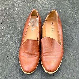 Indigo Tan Leather Soles